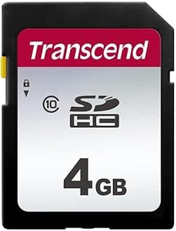 SDC300S 4GB SDHC SD Card, Compatible with Legacy DSLRs, Trail Cameras, Digital Camcorders & Audio Recorders, Up to 20MB/s, Full HD Video Support, Class 10 Stable Performance Memory Card