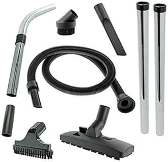 SPARES2GO Hoover Hose Tool Brush Kit for Numatic Hetty HET200 HET200a HET200A2 Vacuum Cleaner (1.8m)