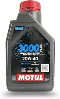 3000 4T Plus 20W-40 HC-Tech Engine Oil for Bikes | Advanced Engine Protection & Smooth Performance | Designed for 4-Stroke Motorcycles Up to 150cc | 900ml