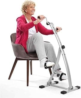 Exercise bike for home, gym equipment, Folding exercise Bike, foot pedal exerciser, indoor bike training, improve mobility and blood circulation