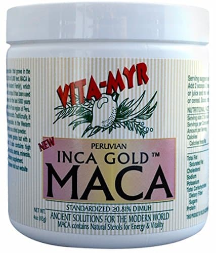 Inca Gold Maca Traditionally Grown 4 oz Jar