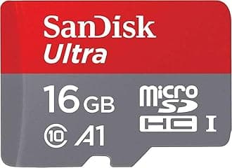Sandisk Ultra microSDHC UHS-I 16GB Class 10 Memory Card (Upto 98 Mbps speed)