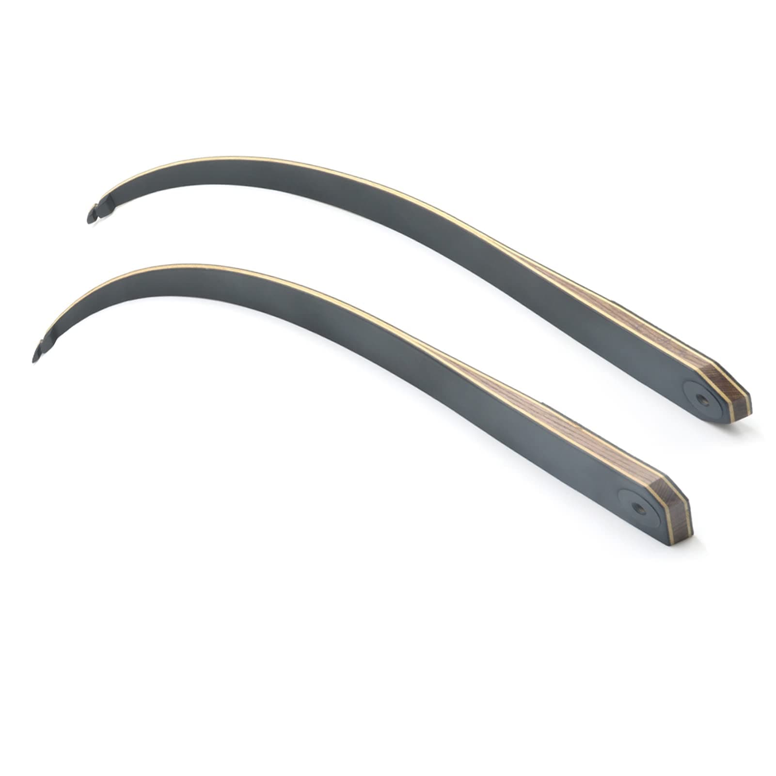 Black Hunter Recurve Bow Limbs Replacement 30lbs,35lbs,40lbs,45lbs,50lbs,55lbs,60lbs