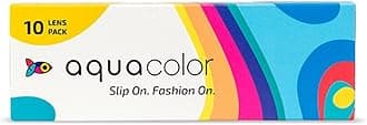 Aquacolor Daily Disposable Colored Lenses with 0 Power - Spicy Grey - (10 Lenses)