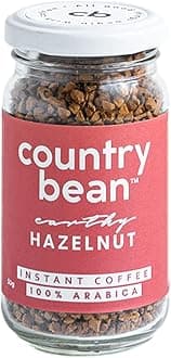 Hazelnut Instant Coffee Powder 50 G | Arabica, Freeze-dried, Flavoured coffee | No Added Sugar | Makes 25 Cups