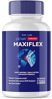 rize labs - Mexiflax All Natural Suppplement, Capsules for Joint Support, Pills for Mobility and Flexibility, Advanced Formula Supplement, Triple Action (60 Capsules)
