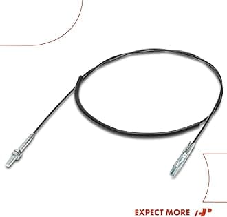 A-Premium Parking Brake Cable Replacement for Chevrolet Suburban 1500 2000-2006, Intermediate, with Adjustable Threaded Rod