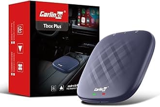 Tbox Plus Android 13 (8GB+128GB) Ai Car Box, 3-in-1 Wireless CarPlay/Android Auto with Enhanced Streaming for Car Entertainment System (Netflix/YouTube/Shahid)
