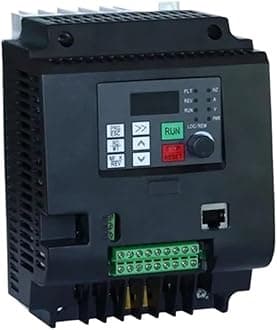 Frequency Inverter 220V to 380V 4KW Single Phase to Three Phase Inverter VFD 5hp Inverter Frequency Converter Frequenc Drive Motor Speed(5.5KW 8HP,3ph380V-3ph380v)