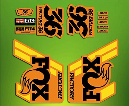 Stickers Fork Fork Fox 36 2018 ELX90 Self-Adhesive Stickers Decals Adesivi Forcela Gabel Fourche