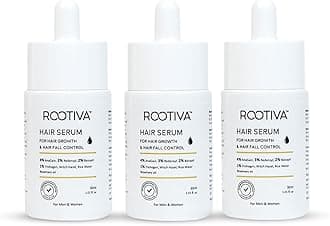 Hair Growth Serum With 4% Anagain, 3% Redensyl, 2% Baicapil, 1% Trichogen, Witch Hazel, Rosemary Oil & Rice Water For Hair Fall Control & Hair Growth | 30 ml (Pack of 3)