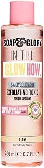 in The Glow How Vitamin C 5% Glycolic Acid Exfoliating Tonic - Gentle Glycolic Acid Toner + Chamomile Extract - Pore Exfoliating Toner + Glow Tonic for Brighter, Healthier Skin (200ml)