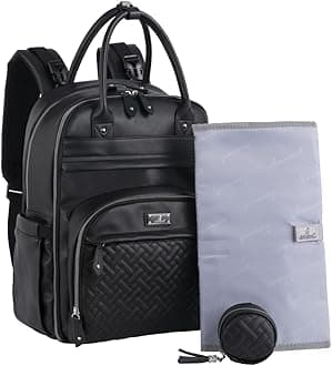 Diaper Bag Backpack, BabbleRoo Baby Nappy Changing Bags Multifunction Waterproof Travel Back Pack