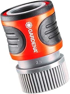 Gardena 36918 Classic Male Garden Hose Connector with Water Stop