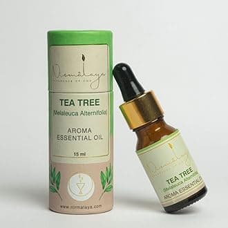 Nirmalaya Premium Tea Tree Essential Oil 15ml – Luxury Aroma Oil for Diffuser, Aromatherapy, Clarity & Purification | Pure Essential Oil for Home Fragrance