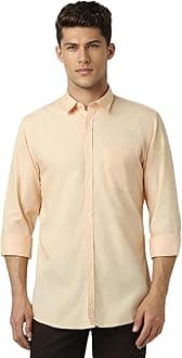 Peter England Men's Slim Fit Shirt