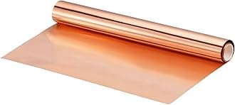 uxcell Copper Sheet Roll 3500mm x 300mm x 0.02mm, 99.9% Pure Copper Strip Copper Flashing Metal Foil Plate for Electricity DIY Projects (Multiple Sizes)