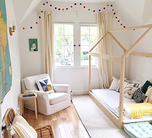 House Bed Frame Twin Full or Queen Size (deluxe version) Handmade in the USA