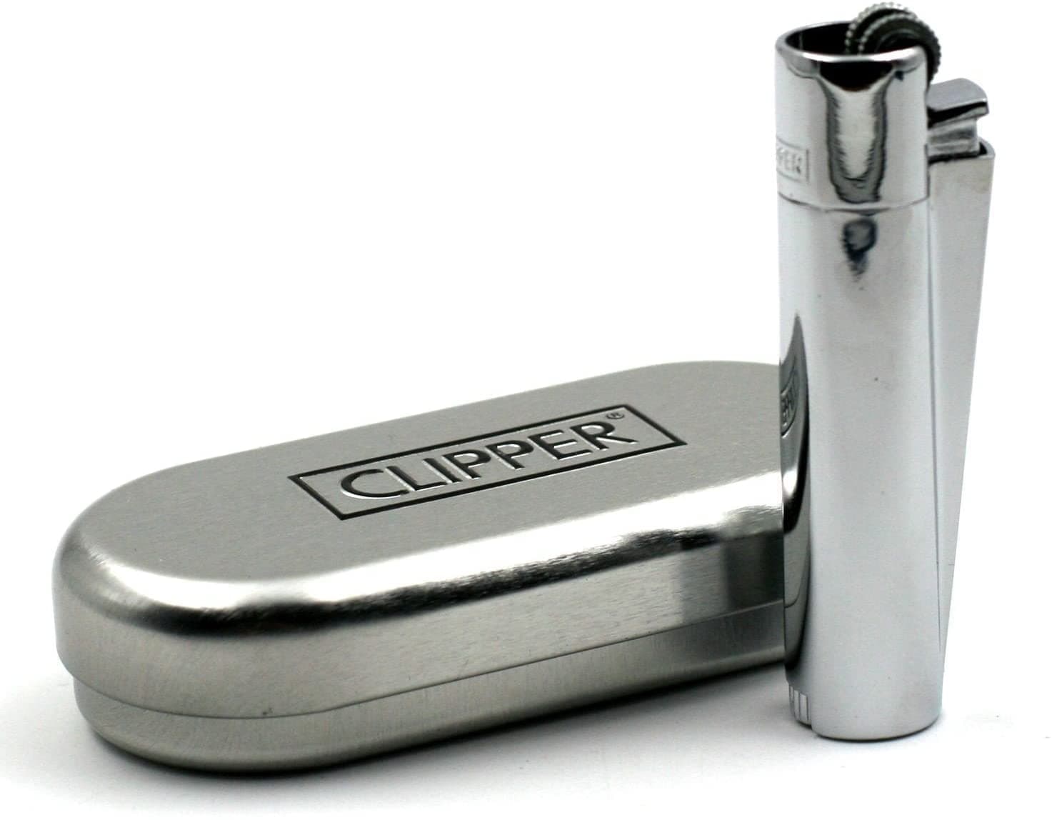 Full Metal Refillable Lighter with Case