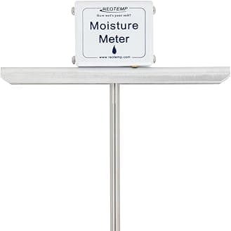 Reotemp 36 Inch Garden and Compost Moisture Meter, Garden Tool Ideal for Soil, Plant, Farm and Lawn Moisture Testing