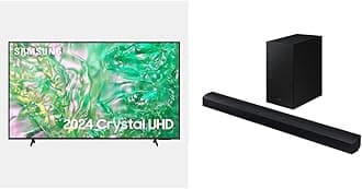 Samsung43 Inch CU8070 4K Ultra HD Smart TV (2023) - Elite UHD Class TV With Alexa Built In, Dynamic Crystal Colour Screen, Object Tracking Sound, Gaming Hub, Slim Design & Smart TV Apps