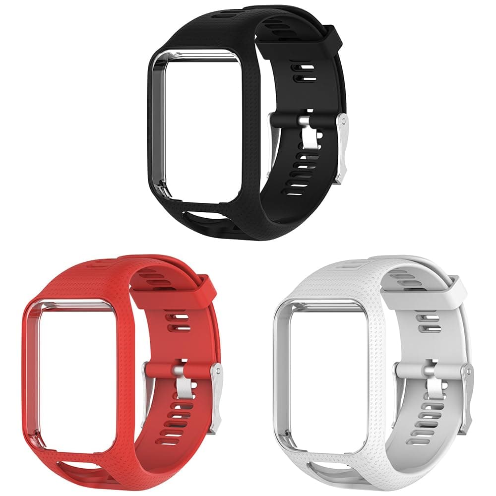 Sarini Strap for TomTom Adventurer Golfer 2 Runner 2/3 Spark/Spark 3 GPS Sports Watch
