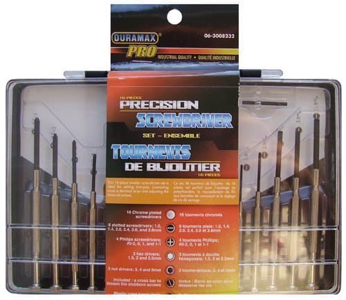 Duramax Pro 16 Pieces Precision Screwdriver Set