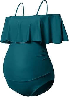 GINKANA Maternity Swimsuits Maternity Swimwear Womens Summer Bikinis Tankini Pregnancy Beachwear