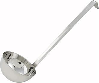 2-Piece Constructed Stainless Steel Ladle, 32-Ounce