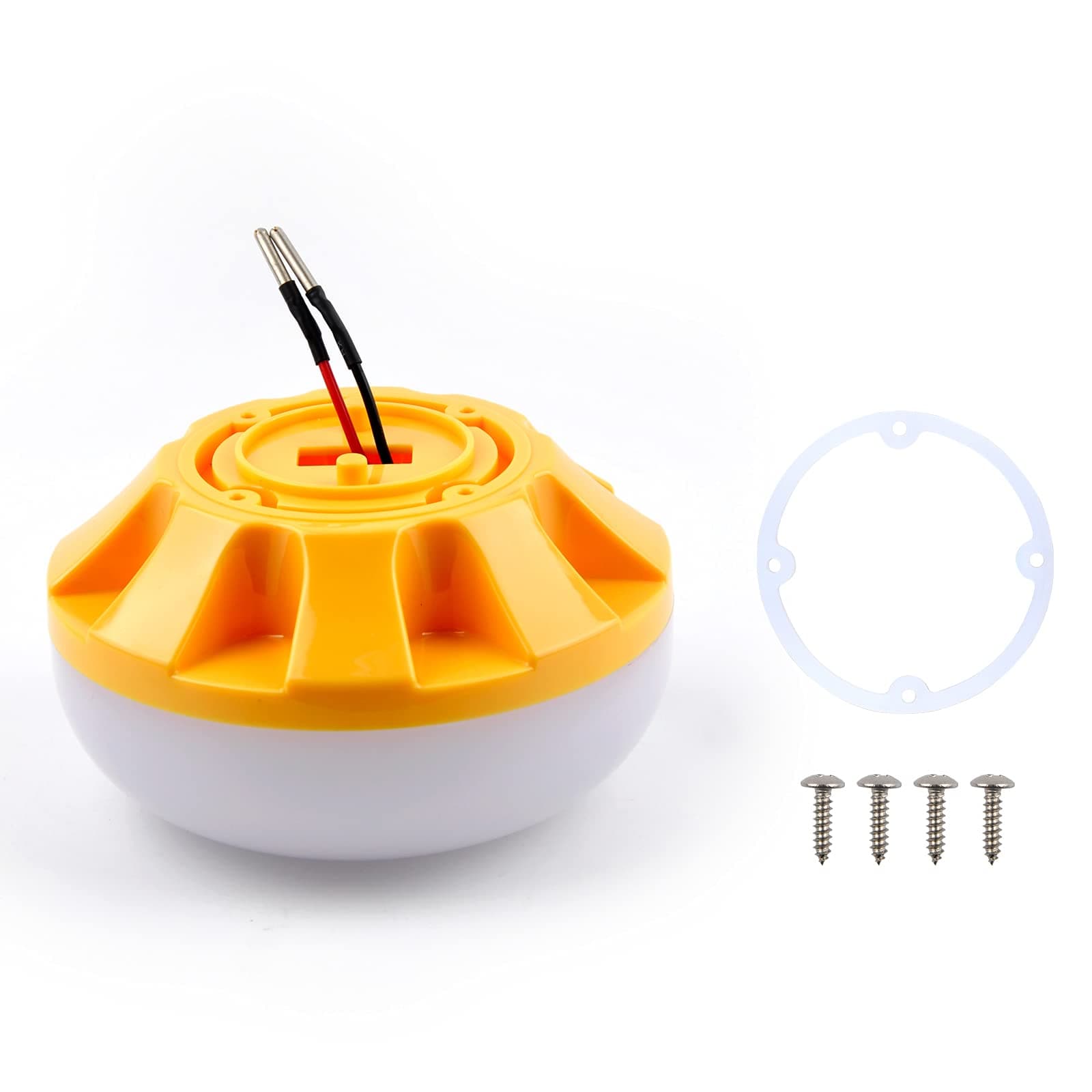 SummstarLED Construction String Lights, Outdoor Temporary Lighting Work Light (Single Bulb)