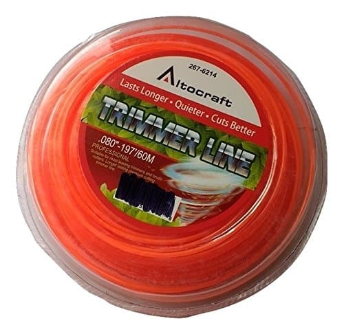 Two Pack .080-Inch-by-197-Foot (394' Total) Spool Commercial Grade Heavy Duty