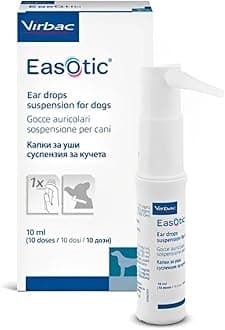 Easotic Suspension Ear Drops for Dogs 10Ml