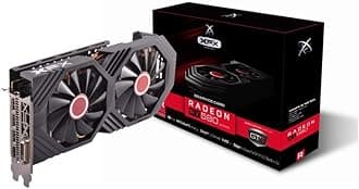 Radeon RX 580 GTS XXX Edition 1386MHz OC+ 8GB GDDR5 VR Ready Dual BIOS 3xDP HDMI DVI AMD Graphics Card (RX-580P8DFDA)