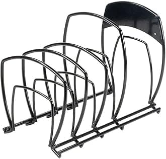 Lodge AW5S Cookware Organizer, Black