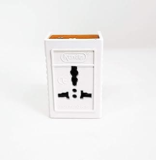 KUNDIP 1000W Electronic Step-Down Voltage Converter 220V to 110V | for USA Appliances in India | Universal Socket | Recommended for Appliances up to 750W | Interval Use Only