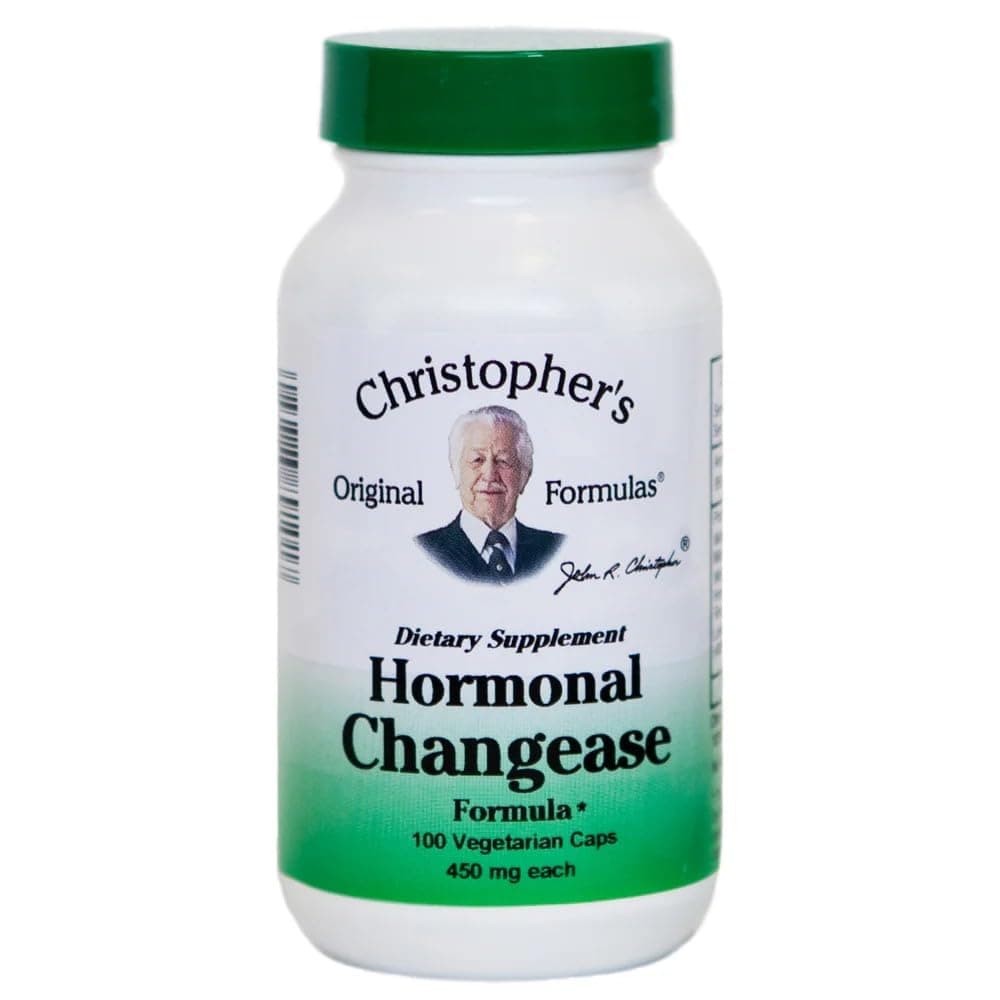 Dr. Christopher's Formula Hormonal Chang-ease Formula, 100 Vegicaps