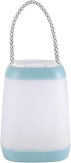 Night Light for Kids, USB Rechargeable Nursery Lamp Portable Camping Lantern with 3 Light Modes for Camping,Emergency,Bedroom,Indoor and Outdoor(Cyan, 1 Pack)
