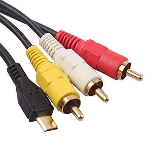 MasterStor 1.5m VMC15MR2 VMC-15MR2 AV Video Cable for Sony Camcorders HDR-FX1/FX1E