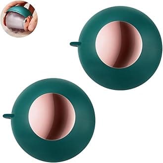 Washable Reusable Gel Lint Roller for Pet Hair, Tecogue Portable Dog Cat Pet Hair Remover for Clothes, Laundries, Sticky Cleaner, Dust Fuzz Fur for Travel Household (Green-2pcs)