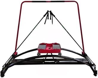 Simulator Ski Machine, Gym Ski Resort Trainer, Indoor Fitness Machine, Leg and Hip Strength Training Equipment, Precise Simulation Skiing