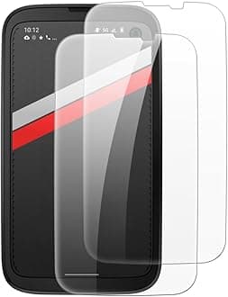 [2 Pack Tempered Glass Screen Protector Compatible with Balmuda Phone (4.9 Inch), HD Clear Anti-Scratch Bubble-Free Case Friendly
