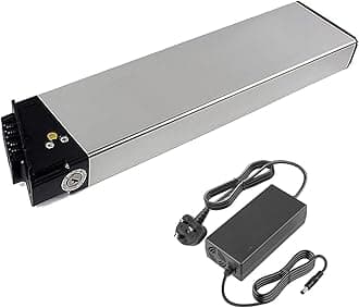 E-Bike Battery 48V 10.4Ah Folding Built-in Electric Bicycle Lithium Battery for SAMEBIKE 800W 750W 500W 350W Bike Motor with Charger and BMS