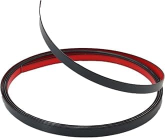 Matte Black Peel and Stick Wall & Molding Trim, Flexible DIY Strip for Mirror, Floor, Cabinet, Ceiling, Tile Edge (32.8 ft x 1.6 inch)