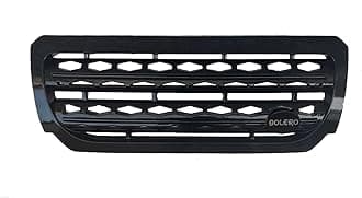 CAR SAAZ Discovery Style Front Grill Compatible with Bolero Type 3(2011-2019) Black