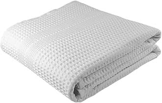 Classic Waffle Weave Bath Sheet - White by Gilden Tree