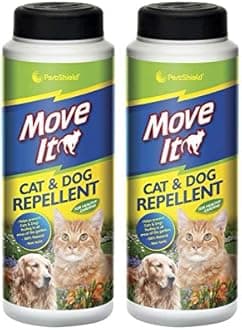 PestShield Move It Cat & Dog Garden Repellent Non Toxic 100% Natural 240g 2 Pack