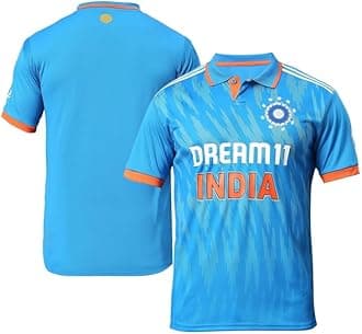 ANREX India Cricket Tshirt Jersey 2024 for Men Woman Unisex
