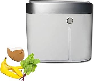 BLOSSS Compost Bin Kitchen Food Waste Composter, 380W Waste Compost Machine with 3L Capacity, Home and Kitchen Composting Bin Food Waste Cycler Free Installation for Countertop, Counter