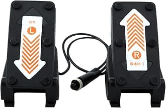 Children's Speed Limiting Accelerator Pedal Speed Limit Throttle Brake Pedal Compatible with Segway Ninebot Gokart Kart Accessories