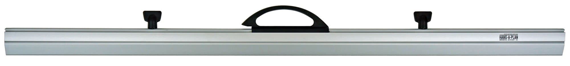 Hang-A-Plan, 36 Inches General Hanging Clamp, Silver, Holds up to 150 Plans, Pack of 5 Clamps